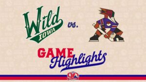 Wild vs. Roadrunners | Jan. 10, 2026